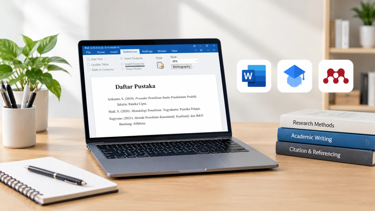 How to Create an Automatic Bibliography in Word, Google Scholar, and Mendeley